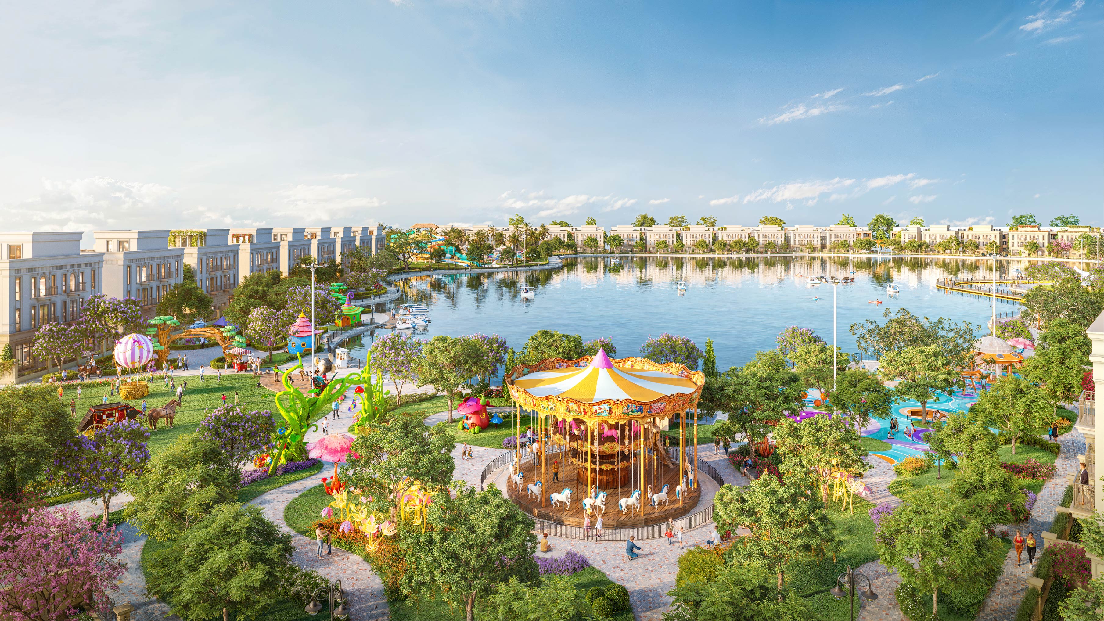 HỒ TRUNG TÂM THE GREEN LAKE